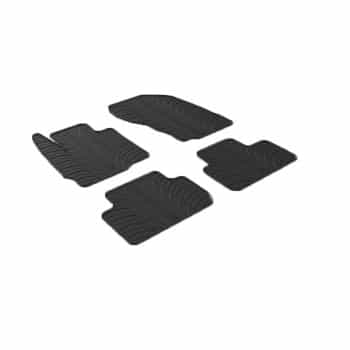 Alfombrillas de goma aptas para Mitsubishi Eclipse Cross 10/2017-