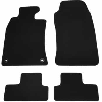 Alfombrillas de terciopelo para coche compatibles con el nuevo Mini R50 2001-2006 4-deli