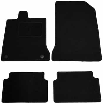 Alfombrillas de coche compatibles con Renault Laguna III 2008 - 4 piezas