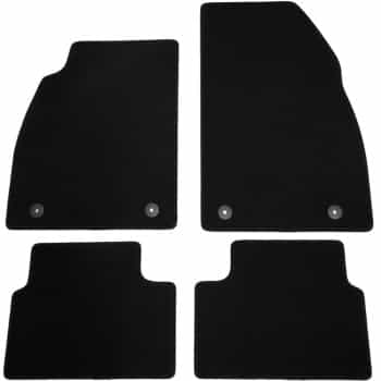 Alfombrillas de terciopelo para Opel Insignia 2008-2013, 4 piezas