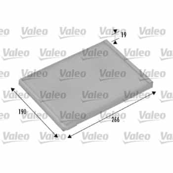 FILTRO DE AIRE DE CABINA: PSA 698731 Valeo
