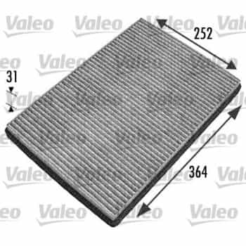 FILTRO DE AIRE DE CABINA: MERCEDES 698744 Valeo