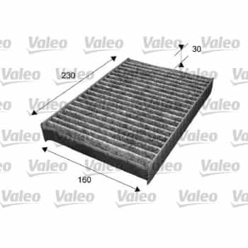 Filtro interior 715538 Valeo