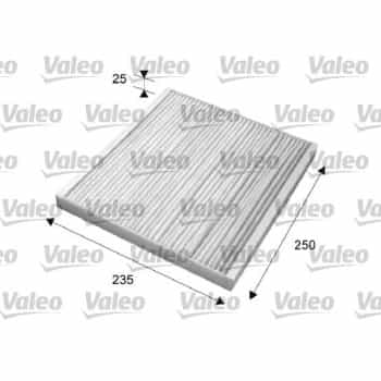 Filtro interior 715636 Valeo