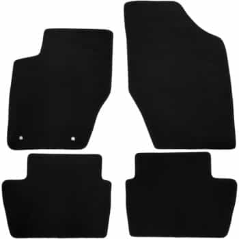 Alfombrillas velour adecuadas para Peugeot 307, Citroen C4 2001-