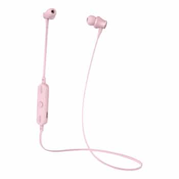 Auriculares Bluetooth rosas