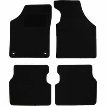 Alfombrillas de coche compatibles con Mazda Demio 1998-2002, 4 piezas