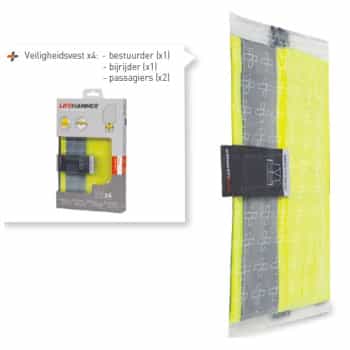 Chaleco de seguridad Ultra paquete de 4