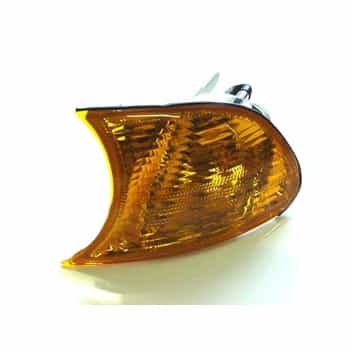 Clignotant latéral pour rétroviseur extérieur gauche jusqu'à '02 BLANC avec support d'ampoule 0647905 Van Wezel