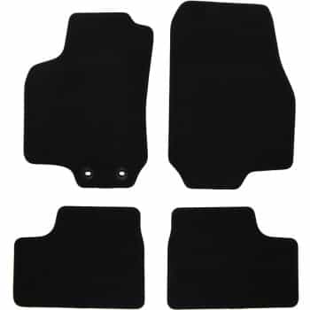 Alfombrillas de terciopelo aptas para Opel Astra G 1997-2003 4-deli