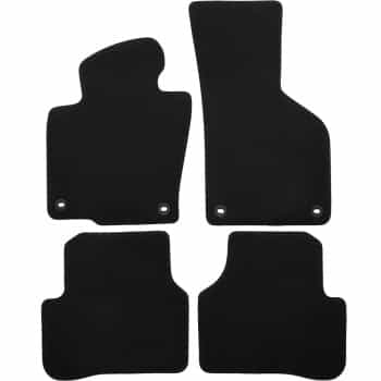 Alfombrillas velour adecuadas para VW Passat B6 2005-2007 4-deli