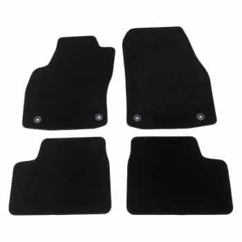 Alfombrillas de terciopelo aptas para Opel Astra H 2004-2010 4-deli