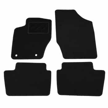 Alfombrillas de coche compatibles con Citroën C4 2004-2010, 4 piezas
