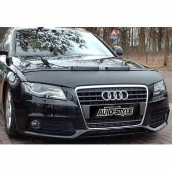 Protección del capó contra impactos de piedras Audi A4 B7 2008 (negro)