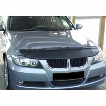Protección contra impactos de piedras en el capó del BMW Serie 3 E90/E91/E92 sedán 2005-2008, color negro