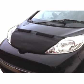 Protección del capó contra impactos de piedras Citroën C1 2006-2009 negra
