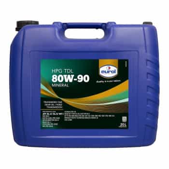 Aceite de caja de cambios Eurol HPG 80W-90 TDL GL3/4/5