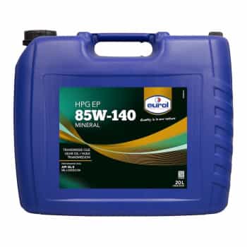 Aceite para caja de cambios Eurol HPG EP GL5 85W-140 20L