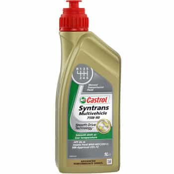 Aceite para caja de cambios multivehículo Castrol Syntrans 75W-90 1L