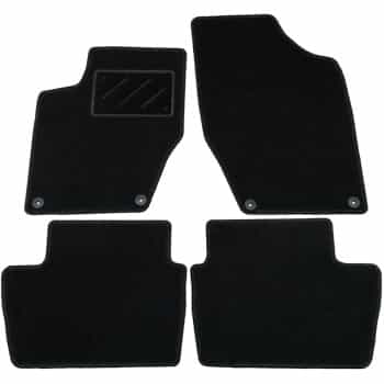 Tapis de sol adaptés à la Peugeot 308 (2008-2013), lot de 4 pièces