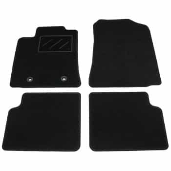 Alfombrillas de coche compatibles con Toyota Corolla 3/5 puertas 2002-2007, 4 piezas
