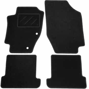 Alfombrillas de coche compatibles con Peugeot 307 CC 2003-2009 4 piezas