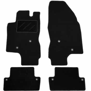 Alfombrillas de coche compatibles con Volvo S60 2000-2010 4 piezas