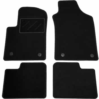 Tapis de sol adaptés à Fiat 500 / Cabrio 2013- (lot de 4)