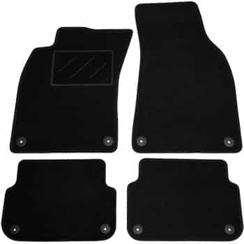Alfombrillas de coche aptas para Audi A6 2004-2007 4 piezas