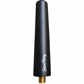 Antena de goma Simoni Racing Evo Gum - Negra - Longitud 7,5 cm