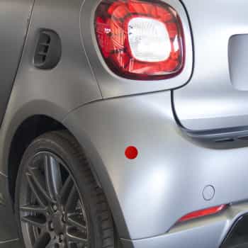 Juego de pegatinas reflectantes Simoni Racing - Rojo - Juego de 4