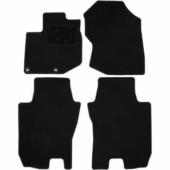 Alfombrillas de coche compatibles con Honda Jazz 2006-2010, 4 piezas