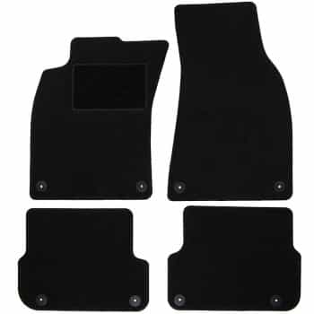 Alfombrillas de coche aptas para Audi A6 2007-2010 4 piezas