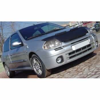 Protección del capó contra impactos de piedras Renault Clio II 1998-2001, color negro