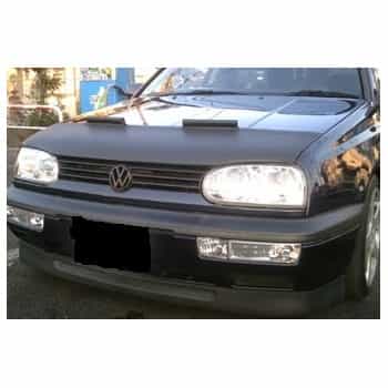 Protección contra impactos de piedras en el capó del Volkswagen Golf III 1992-1997+ Cabrio III/IV, color negro