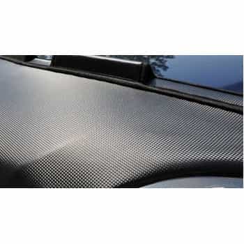 Protección contra impactos de piedras en el capó del Volkswagen Golf V Plus 2005-2008 con aspecto de carbono