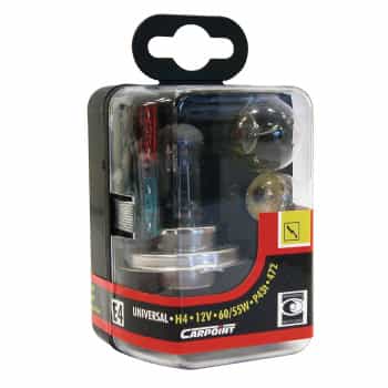 Juego de bombillas de repuesto Carpoint H4 60/55W