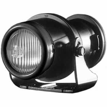 Faro antiniebla Micro DE borde negro 24V H3 1NL 008 090-117 Hella