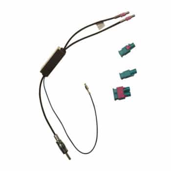 Adaptador de antena de diversidad AM/FM activo