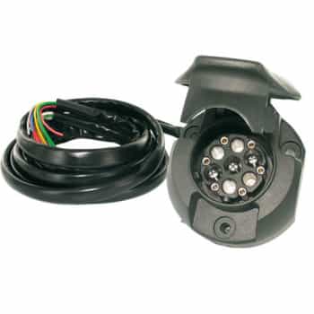 Juego de cables para enganche de remolque de 13 pines y 150 cm