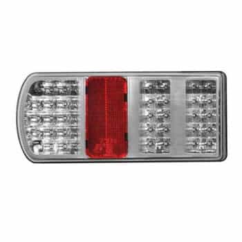 Luz trasera 43 LED izquierda 225x105mm