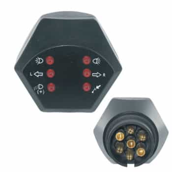 Prueba de zócalo de 7 pines