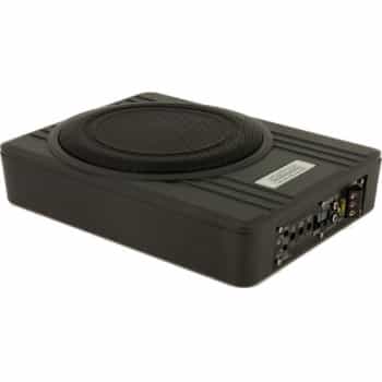 Subwoofer SSDN de 10 pulgadas 'debajo del asiento' plano activo - 600 vatios reales