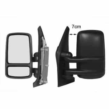 Retrovisor exterior IZQUIERDO BRAZO COMPLETAMENTE CORTO 4391801 Hagus