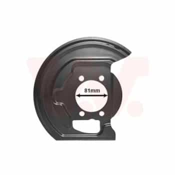 Placa de cubierta, disco de freno