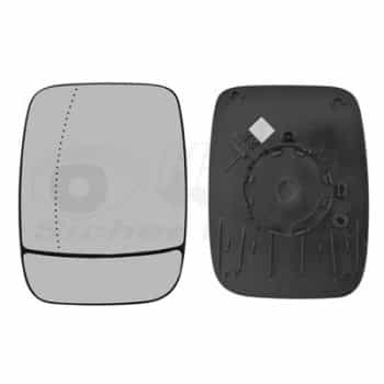 Verre miroir, rétroviseur extérieur 3891831 Van Wezel