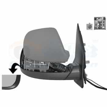 Retrovisor exterior con bobina eléctrica 5791818 Hagus