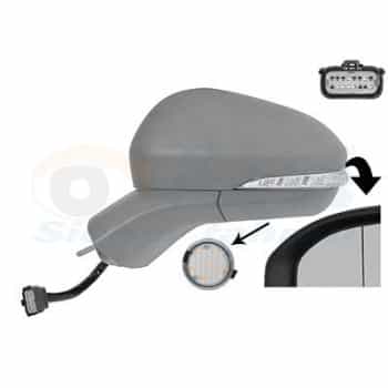 RETROVISOR EXTERIOR CON BOBINA ELÉCTRICA 1883817 Hagus