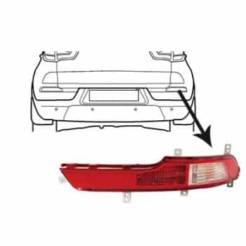 Luz antiniebla trasera derecha 8383930 Van Wezel