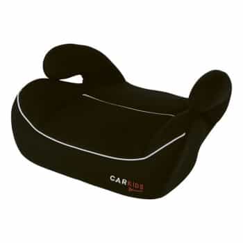 Asiento elevador Carkids negro/blanco Isofix 4-12 años